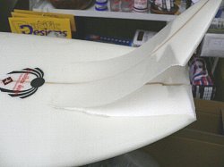 surfboard repair polyester remake nose yoshino 1